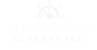 Logo marine beach club hotel